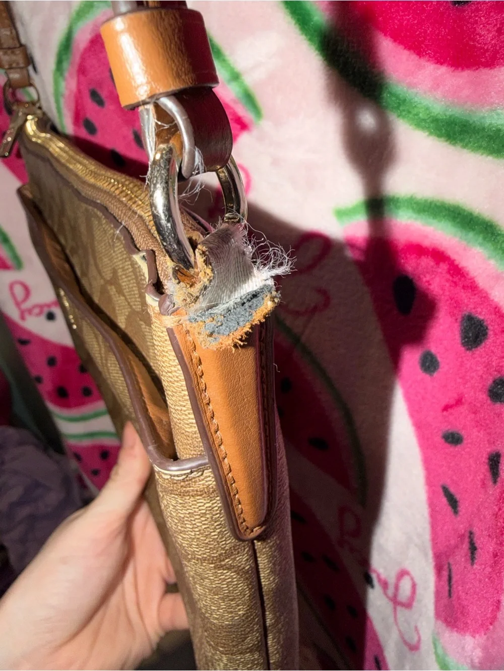 Coach compact crossbody
